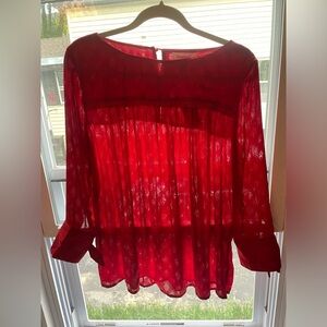 Long sleeved maternity blouse NWT